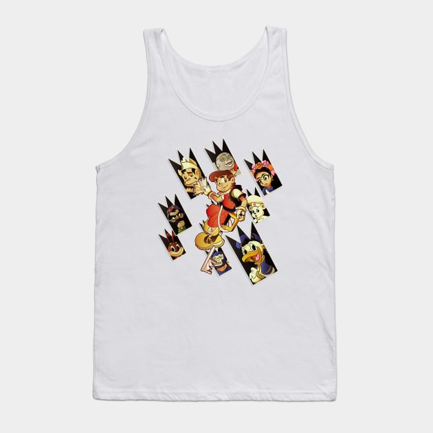 Kingdom Hearts Mexico Tank Top by lolo_aburto